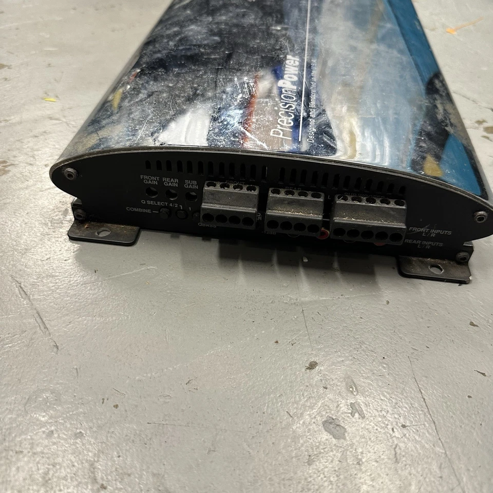 Precision Power Power Class PC 660” CAR AMPLIFIER 300-600 Watts RMS, Tested! - Image 4 of 4