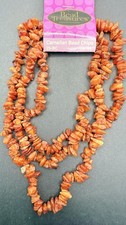 Carnelian Stone Chip Beads 36 Strand