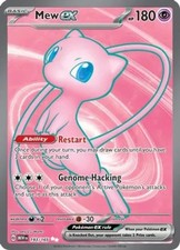 2023 Scarlet & Violet - 151 Mew ex Ultra Rare #193 Pokemon Full Art
