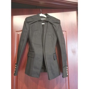 BALMAIN Stylish Slim-Fit Blazer Black Size L