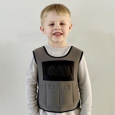 Weighted Vest for Kids - Compression Vest for Children with Sensory Issues, A...