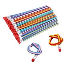 30Pcs Flexible Soft Pencils Magic Bend Pencils for Kids Children School Supplies