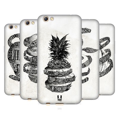 HEAD CASE DESIGNS ORNATE FRUITS SOFT GEL CASE FOR OPPO PHONES