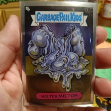 2022 GARBAGE PAIL KIDS GPK CHROME SERIES 5, MELTED MILTON 215a, M/NM