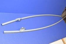 Pair New 1965- 1966 Mustang Vent Window & Door Glass Run Weatherstrip & Channel