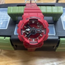 CASIO G-SHOCK GA-2100 Red Shock Resistant Men's Watch