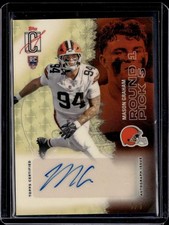 Marketplace image: 2025 Topps Signature Class #141 Mason Graham Chrome Autographs SuperFractor #/1