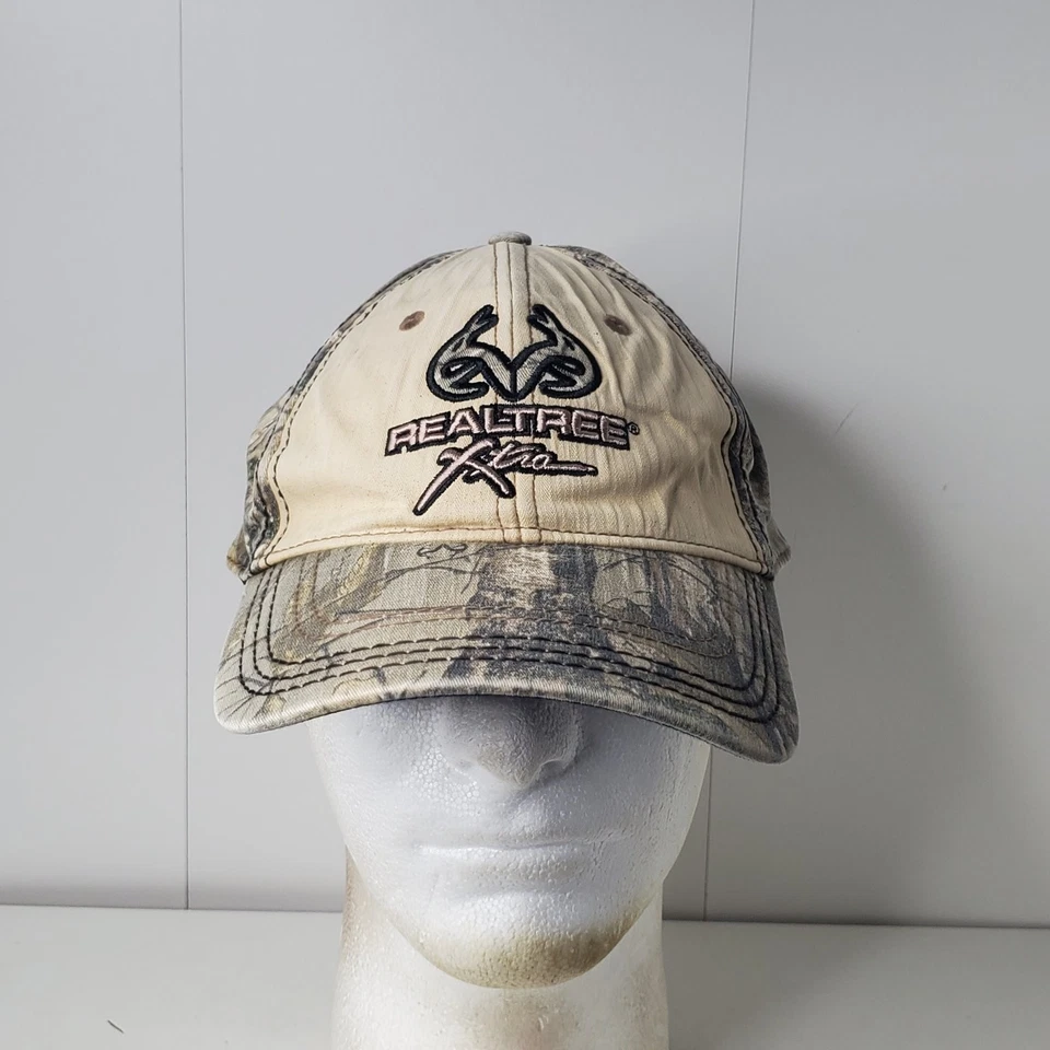 Gorra Realtree Xtra Camuflaje Bordado Logo Para Hombre L/XL Elastizada Caza Foto 2 de 4