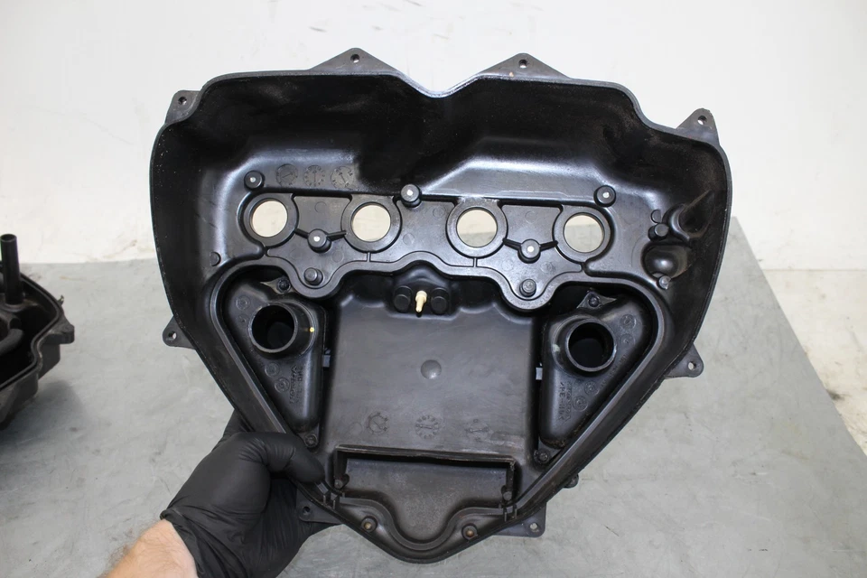2005 2006 Honda CBR600rr CBR 600 OEM caixa de entrada de ar caixa de veludo pilhas - Imagem 2 de 4