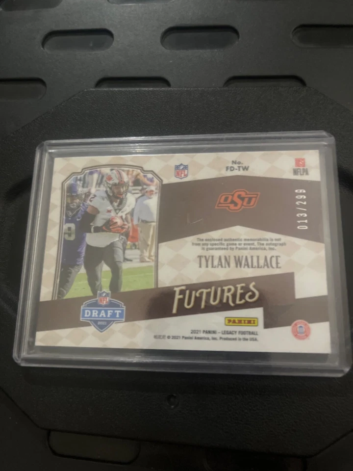 2021 Panini Legacy - Futures Dual Patch Autographs #FD-TW Tylan Wallace /299... - Image 2 of 2