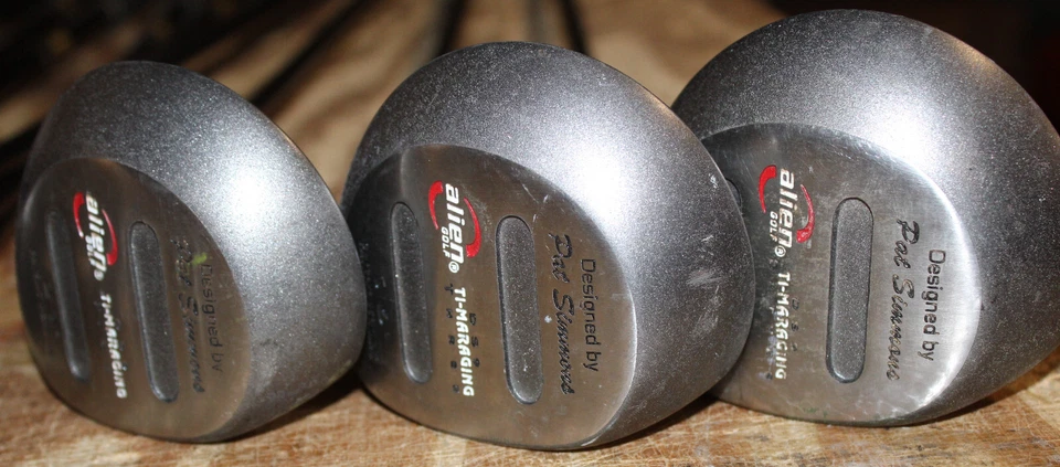 Juego de 1 pieza de hierro Alien DS9 Pat Simmons Velocitor varillas de grafito D,PW,3,4,5,6,7,8,9 Foto 3 de 4