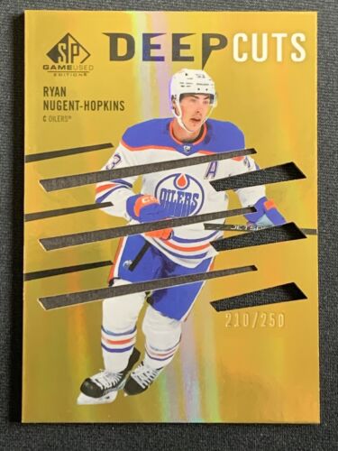 23-24 SP Game Used Deep Cuts Ryan Nugent-Hopkins Card #210/250 - Picture 1 of 2