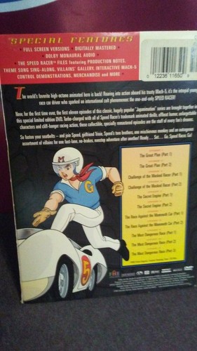 Speed Racer Limited Edition Animated Special DVD Sealed---New! - Picture 2 of 6