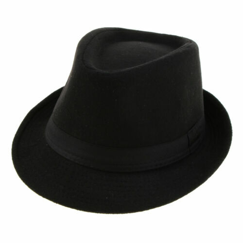Nine West Wool Felt Telescope Floppy Fedora Hat Black Rtl  display picture 1