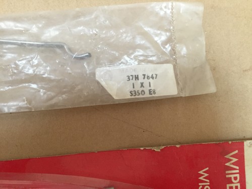 NOS Land Rover Series 1&2 Wiper Blade Set,Part#GWB128, & #37H7847 - Picture 2 of 3