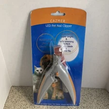 CAZMER 5X Magnification Pet Nail Clipper Safe with LED Light(a7)