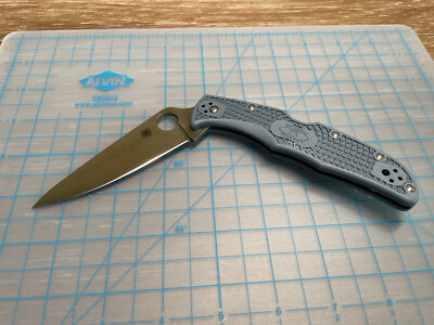 Spyderco Endura 4 SPRINT RUN - Blue Grey V-Toku2/SUS 410 Laminate C10FPBLE
