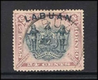 M26900 Labuan 1894 24c Pale Mauve Postally Used Sg 73 Cat £65