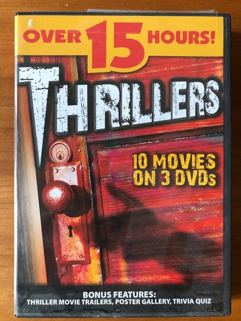 Thrillers (DVD, 2006, 3-Disc Set) Great Condition | eBay