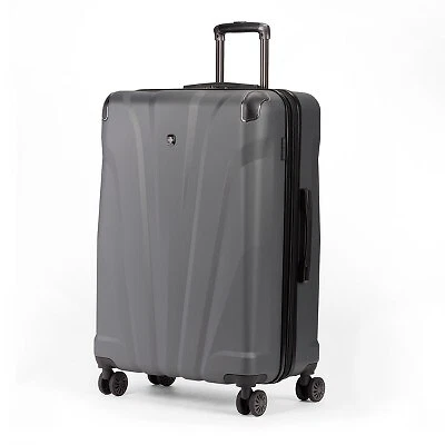 SWISSGEAR Hardside Suitcase Dark Gray eBay