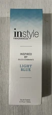 InStyle Fragances Cologne, Inspired By Dolce & Gabbana's LIGHT BLUE, 3.4 Fl Oz