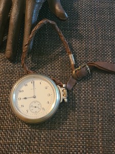 elgin silveroid pocket watch