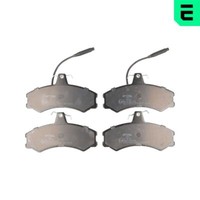 Optimal BP-09333 Bremsbelagsatz, Scheibenbremse FüR CitroËN Passend FüR Fiat