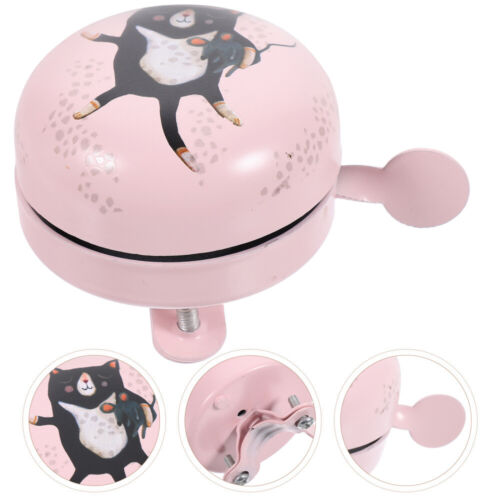 Girls' Cute Pink Cartoon Cat Bike Bell - Crisp Sound (Random Style) - Picture 1 of 12