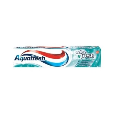 41,33 /L - 6er Pack Aquafresh Zahnpasta - Active Fresh - mit Menthol - 100ml