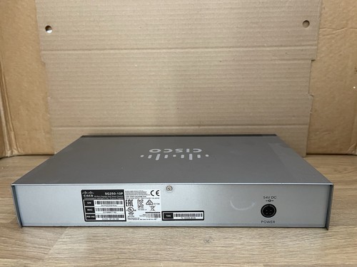 Cisco SG250-10P Gigabit PoE+ Switch with No PSU SG250-10P - Can Be PoE Powered - Picture 5 of 5