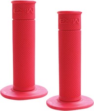 MIKA METALS 1970-1971 Rt1 Yamaha GRIPS 50/50 WAFFLE RED GRIPS-RED