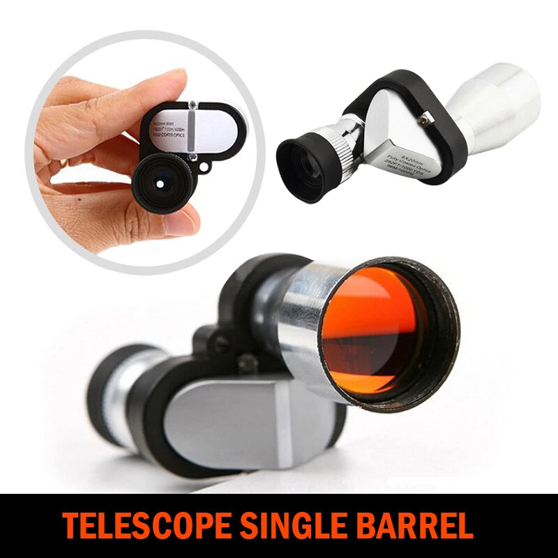 HD Night Vision Mini Pocket Telescope Monocular Outdoor Telescope Camping - Image 3 of 4