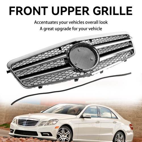 Front Bumper Grill Grille Fit Mercedes-Benz E Class W212 E350 E550 2010-2013 AU - Picture 4 of 17