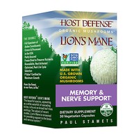 Host Defense Organic Mushrooms Host Defense Lion's Mane - 30 Vegetarian Capsules on sale Host Defense Organic Mushrooms Host Defense Lion's Mane - 30 Vegetarian Capsules on sale