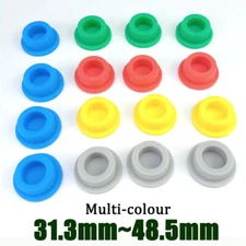 Solid Silicone Rubber Hole Cap 31mm~49mm Sealing Plug Red/Blue/Grey/Yellow/Green
