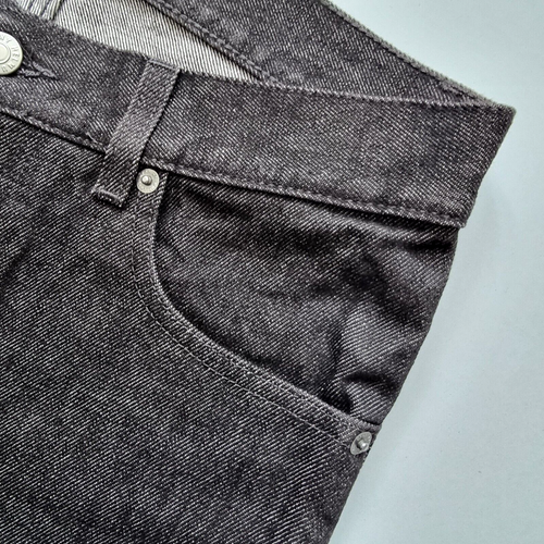 Nuovo con etichette Archivio Vintage HELMUT LANG Denim Colorato Classico 100% Cotone 29 Italia - Foto 6 di 11
