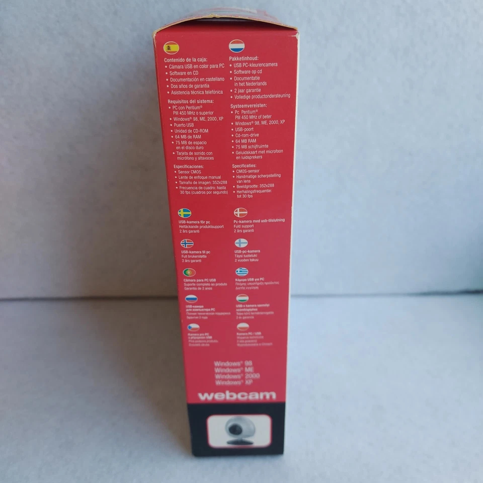 LABTEC WEBCAM USB PC CAMERA - NEW & BOXED - BOX IS OPEN & IN EXCELLENT CONDITION - Image 2 of 4