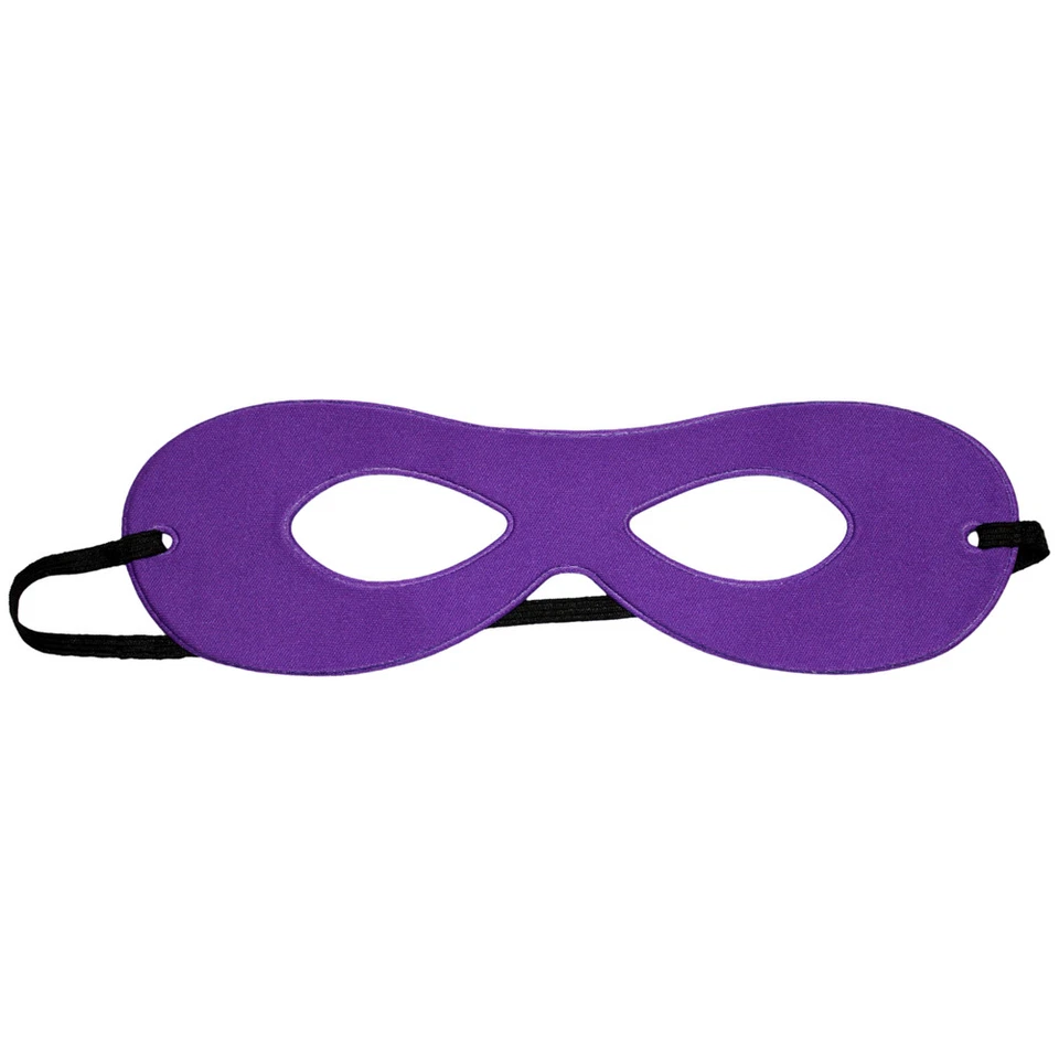 Adult Reversible Rainbow Superhero Mask ~ HALLOWEEN COSTUME DANCE PARTY EYE MASK - Image 2 of 2