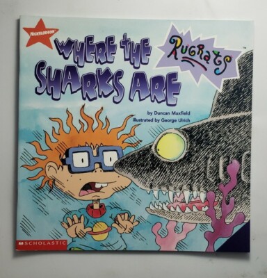 Rugrats Where the Sharks Are Paperback Book