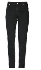 NWT Love Moschino Steel Grey Mens Logo Plaque Jeans/Pants US Size 32 MSRP 495