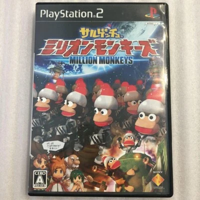 Ape Escape Saru Getchu Million Monkeys Sony Playstation 2 PS2 Japanese ver - Image 1 of 4