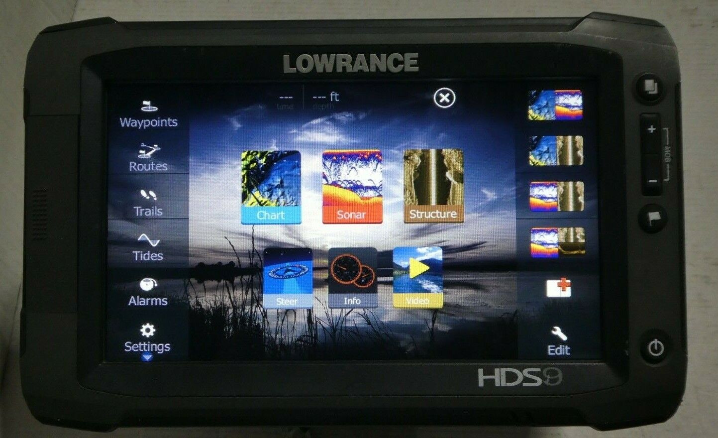 Lowrance HDS 9 Touch Insight GEN 2 GPS Fishfinder LOWRANCE