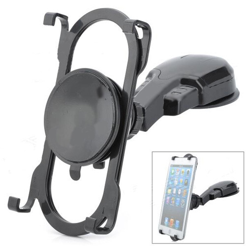 Car Mount Tablet Holder Dash Cradle Dock Swivel Telescopic for Cell Phones - 第 3/9 張圖片