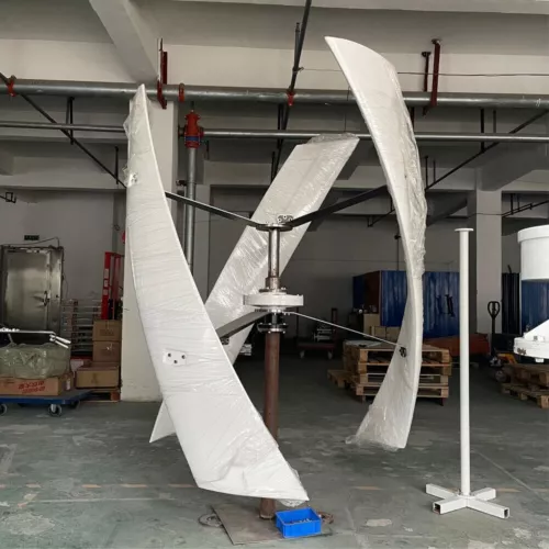 2000W 3Phasen Vertikaler Windkraftanlage Windgenerator Windrad,Hybrid Laderegler - Bild 5 von 22