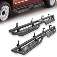 Side Steps Running Boards For 2007-2019 Silverado & Sierra 2500 3500 Crew Cab