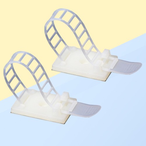 50 Pcs Fixateur De Fil Cords Gestion Des Cordons Support -câbles