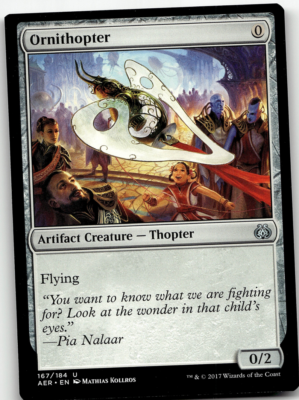 Mtg Aether Revolt Ornithopter [Foil]