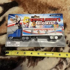 Chuck E Cheese Big Rig Prize Semi Truck Arcade Award 51919 Play Vehicle New Toy
