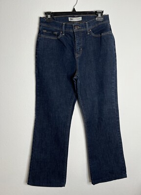 Women's Levi's 512 Bootcut Perfectly Slimming Blue Jeans 29x32 Stretch Denim