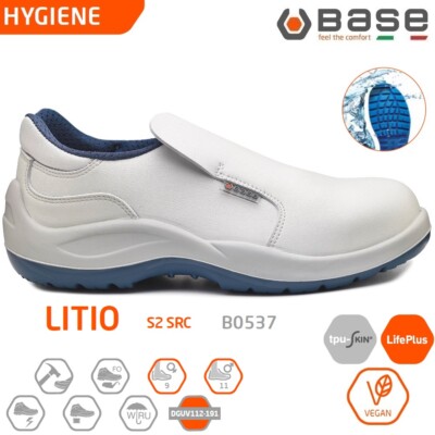 BASE HYGIENE SCARPE DA LAVORO ANTINFORTUNISTICA LITIO S2 SRC SOTT